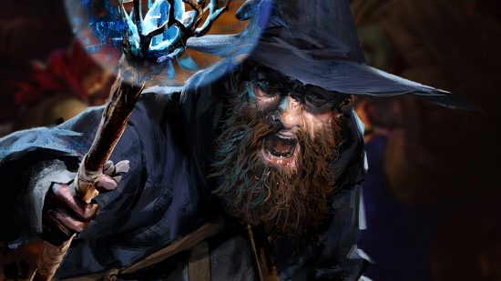 Dark and Darker patch 1 - A wizard, yelling.
