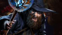 Dark and Darker update hotfix 12 patch notes - A bearded Wizard yells.