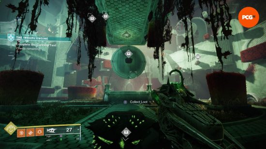 Destiny 2 imbaru engine cunning test: equipping your Ghost with a mod will help you identify chest locations