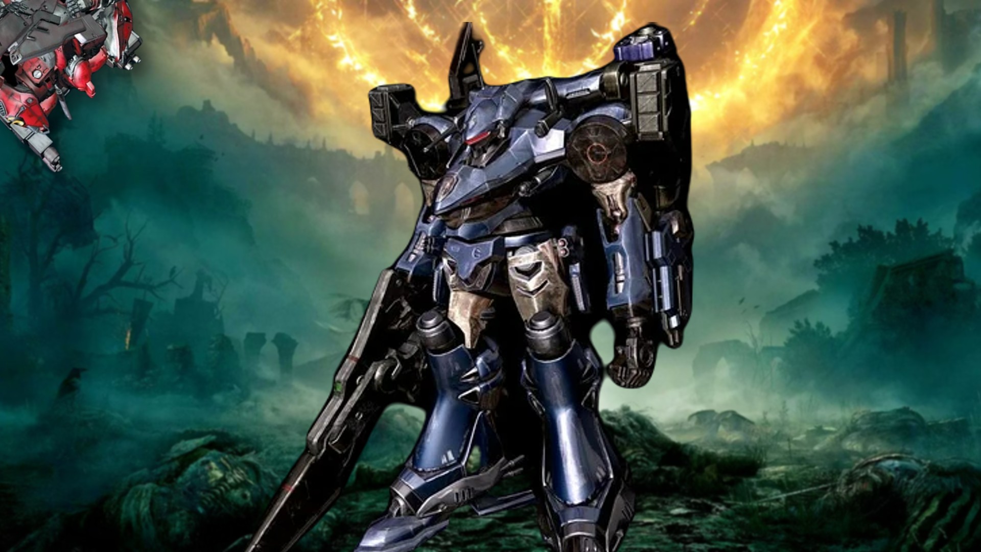 Elden Ring modder brings an Armored Core to the Lands Between