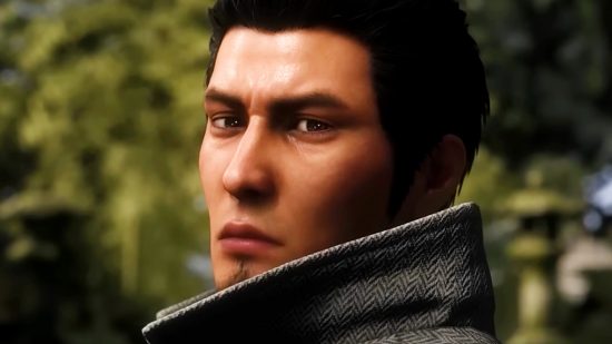Like a Dragon Gaiden comes to Game Pass - Kiryu Kazuma, from the Yakuza and Like a Dragon series, turns to look over his shoulder.