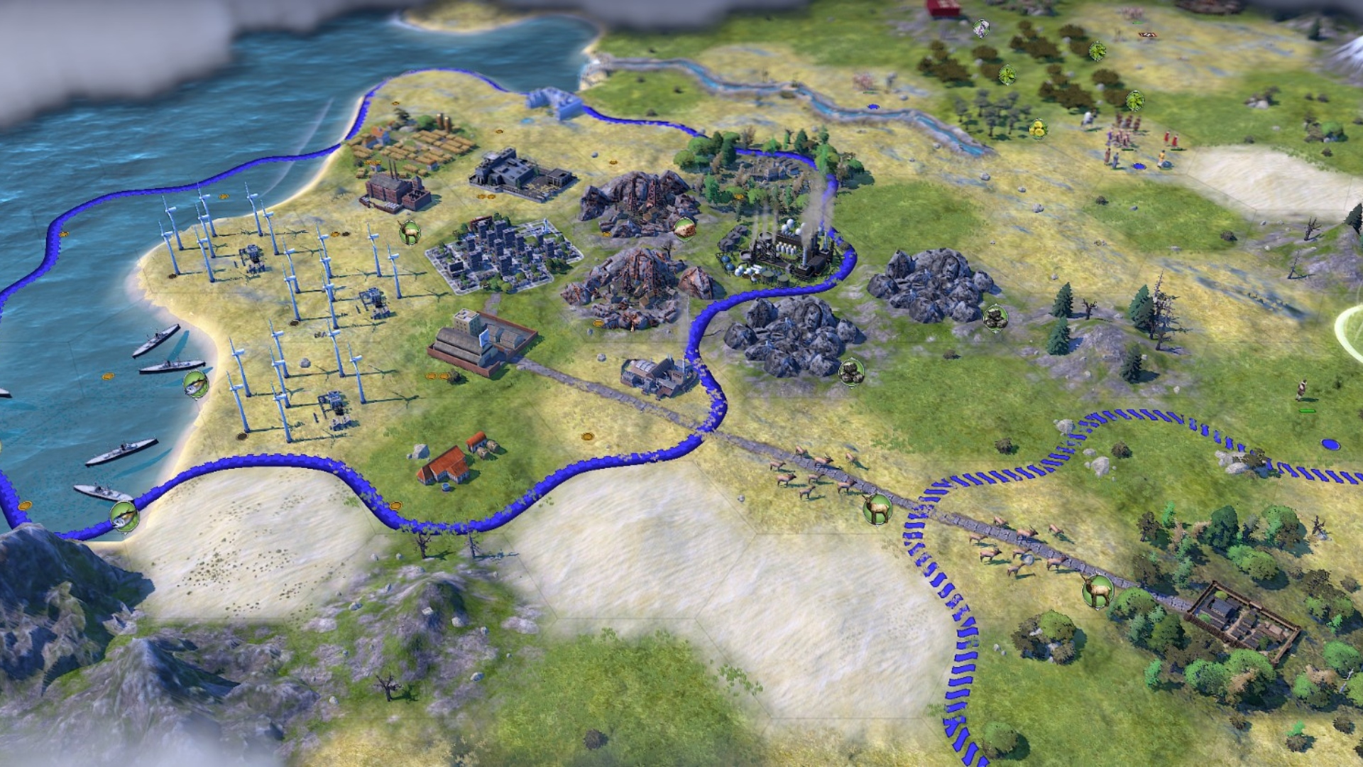 Juego de estrategia Millennia Paradox: un mapa mundial del nuevo juego de estrategia Paradox Millennia