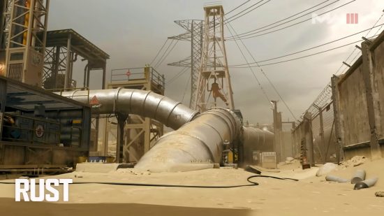 Modern Warfare 3 maps: a sand-covered oil station that has falled into disrepair.