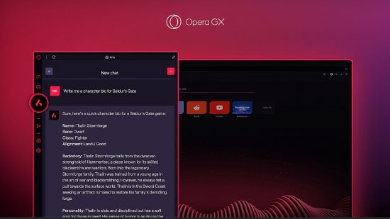 Opera GX AI