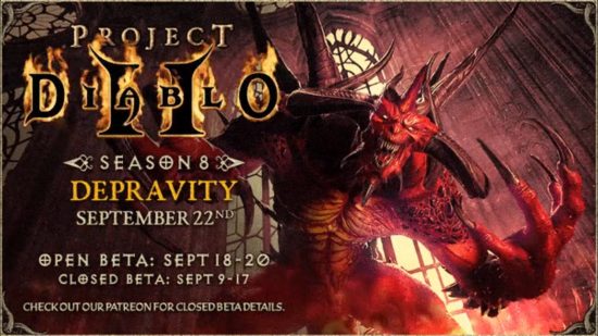 Graphic for Project Diablo 2 Season 8 - Depravity