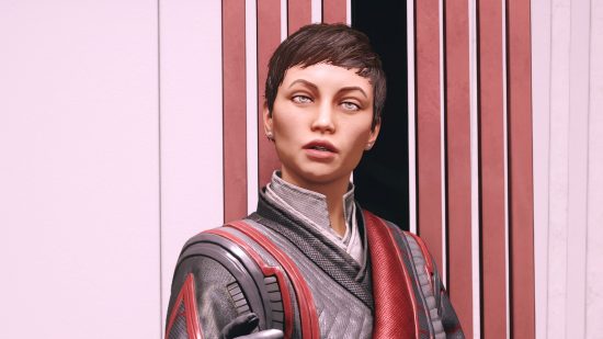 Imogene Salzo, one of the bosses of Ryujin Industries, one of the main Starfield factions.