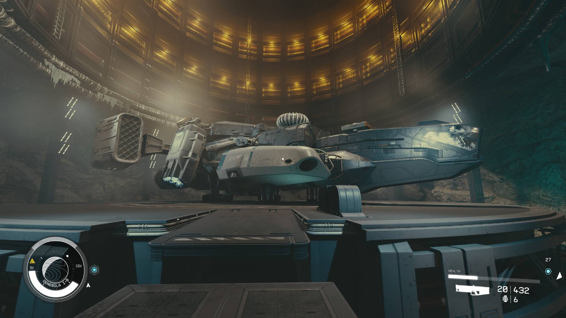 Starfield Mantis: The Razorleaf ship you get as a reward.