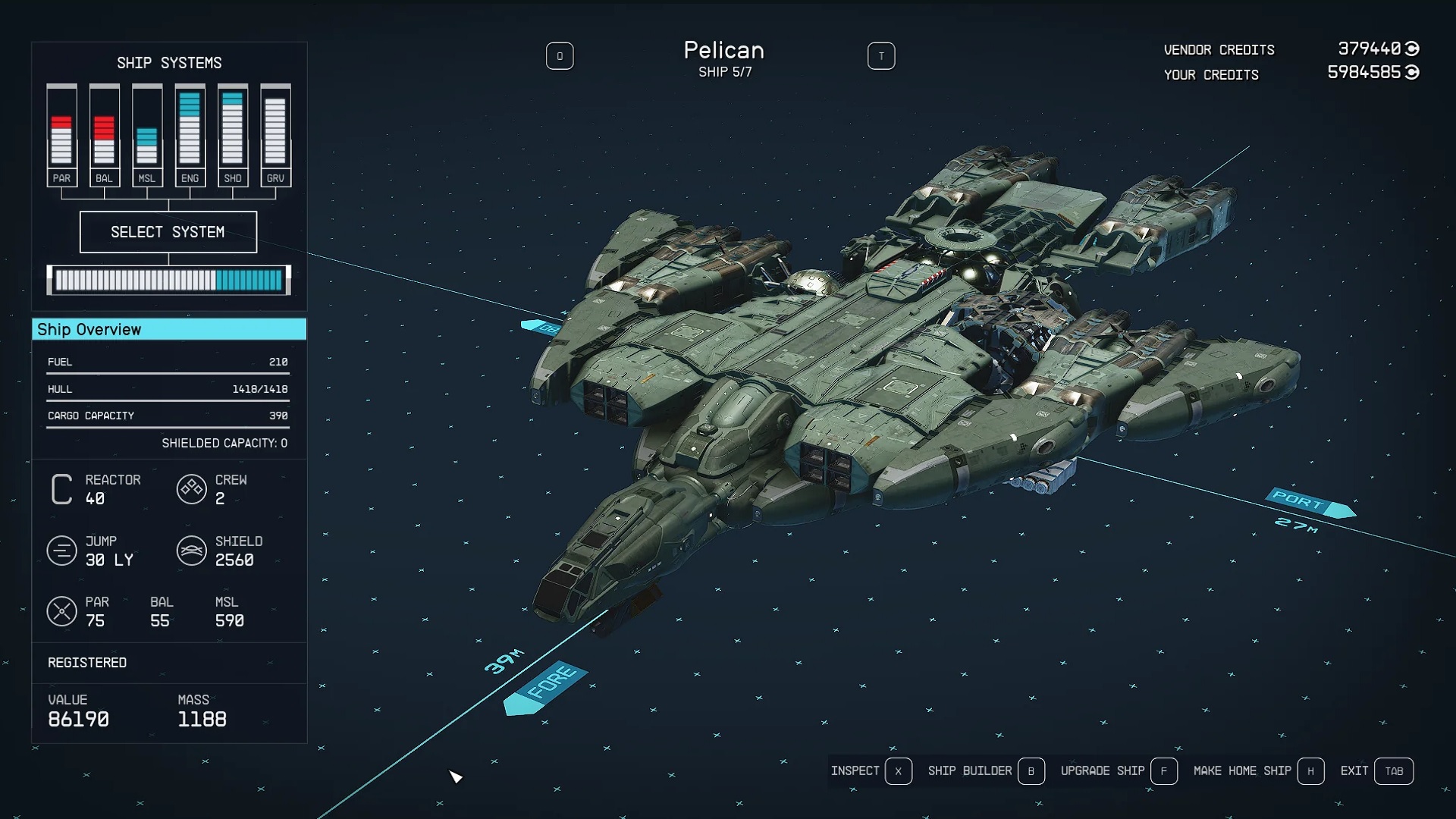 How to use the Ship Builder to make a spaceship in Starfield - Polygon