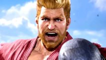 Tekken 8 brings back its best mode - Paul Phoenix, a man with a blonde beard and hair, throws a big punch.