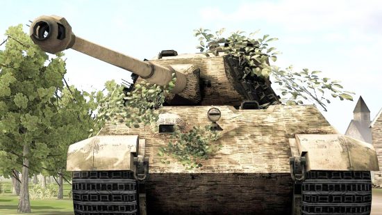 The Troop Steam download: A WW2 tank from XCOM and Command and Conquer-style strategy game The Troop
