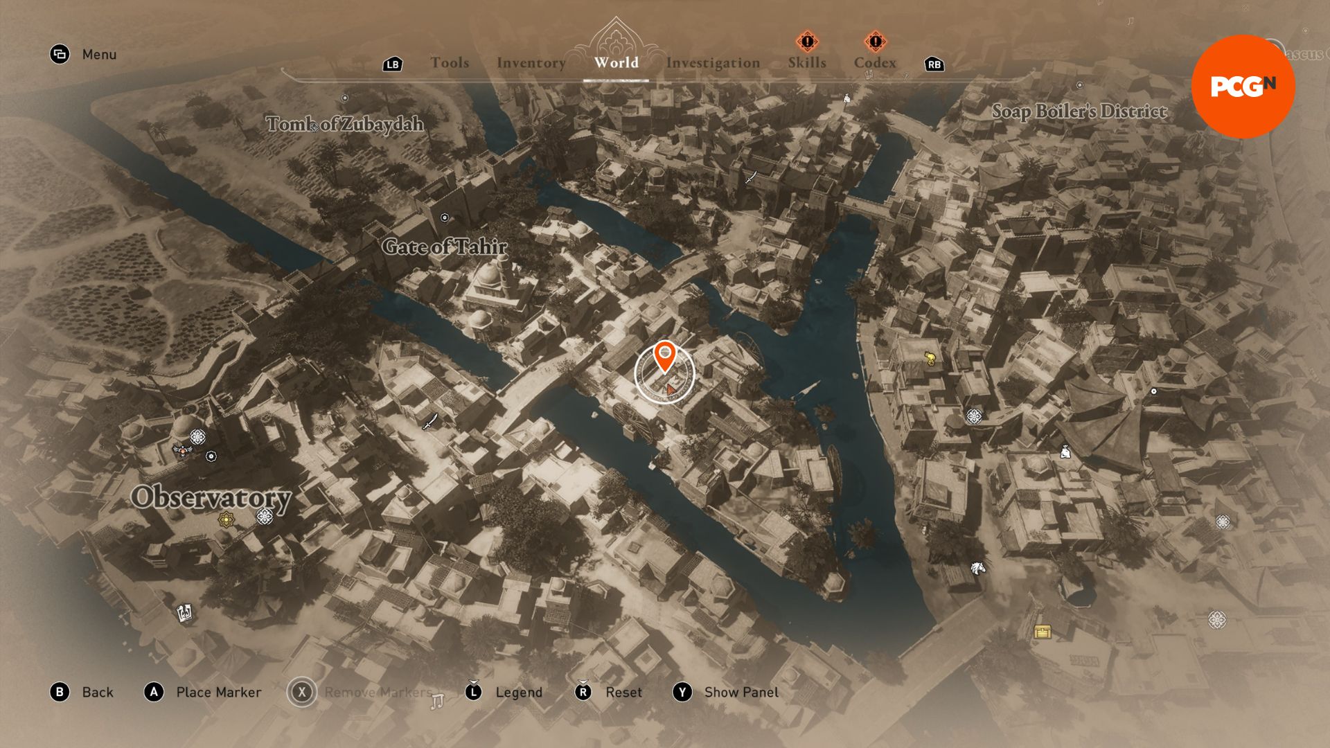 First look at the collectible map of Assassins Creed Mirage from