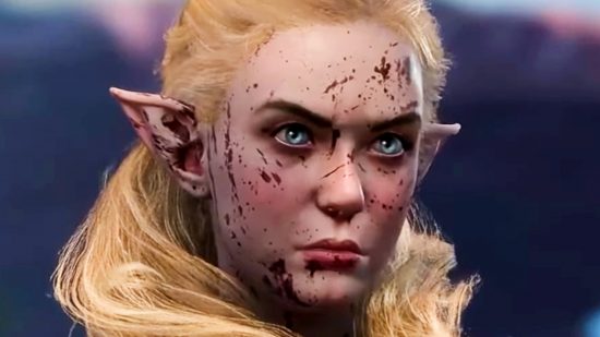 Baldur's Gate 3 narrator plays Dark Urge - Violet Alabaster, a blonde-haired wood elf with a sinister secret.
