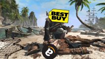 Best Buy kills Amazon Prime Day, as visualized with a scene from Assassin's Creed IV.
