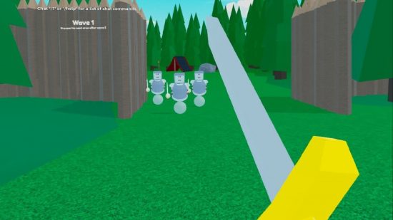 A screenshot of Roblox on the Meta Quest 3