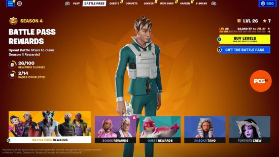 Is Fortnite shutting down? The screen showing the end of the Fortnite season suggests not
