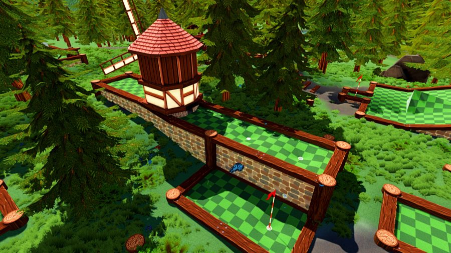 Golf With Your Friends - A mini-golf course.