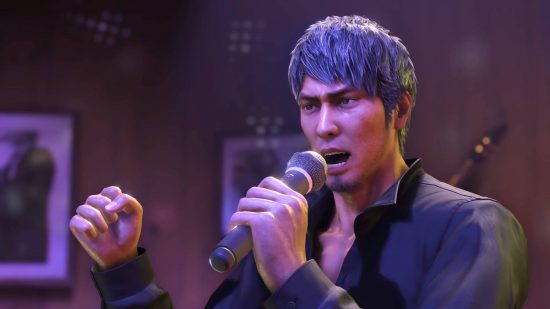 Kiryu is singing in a karaoke bar during the Like A Dragon Infinite Wealth release date. He is evidently singing fan favorite song Baka Mitai.