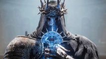 How long is Lords of the Fallen: A knight adorned in a crown of thorns and clad in plate armor, his features obscured by a dented and rusting helmet, stands vigill with a sword emanating the telltale blue glow of Umbral.