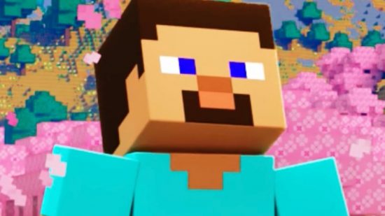 Minecraft passes 300 million copies sold - Steve, the iconic face of the Mojang sandbox game.