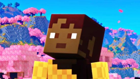 Minecraft mob vote losers: a Minecraft character looking off into the middle distance