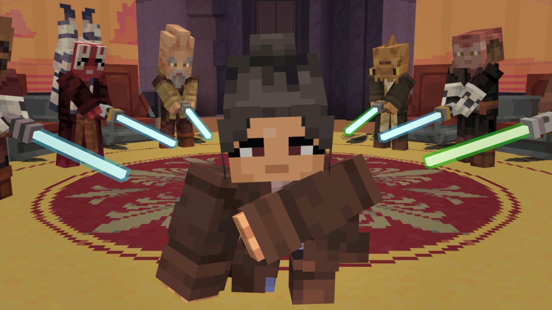 New Minecraft Star Wars DLC has lightsaber combat and Force powers
