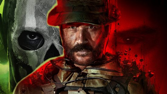 MW3 carry forward explained: Ghost on the cover of Modern Warfare 2 next to Price and Makarov on the cover art for MW3.