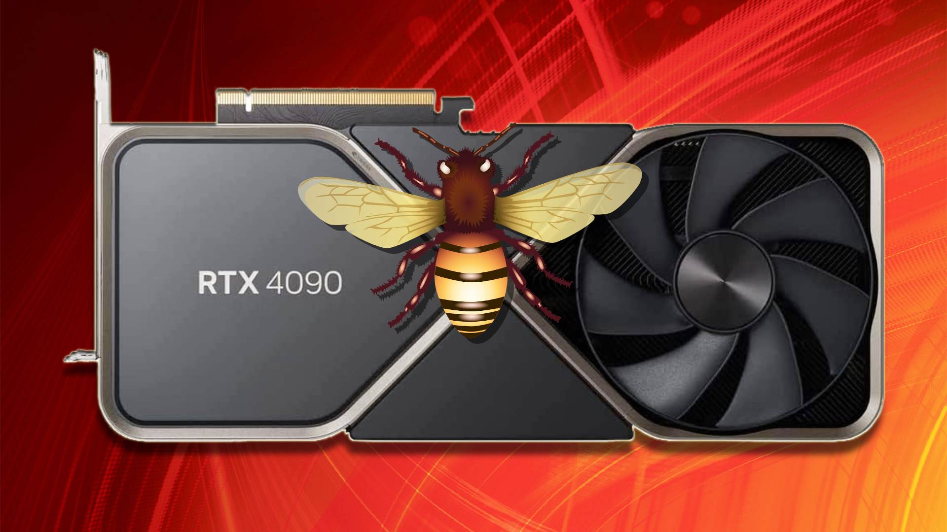 This Nvidia GeForce RTX 4090 contains a bug, literally