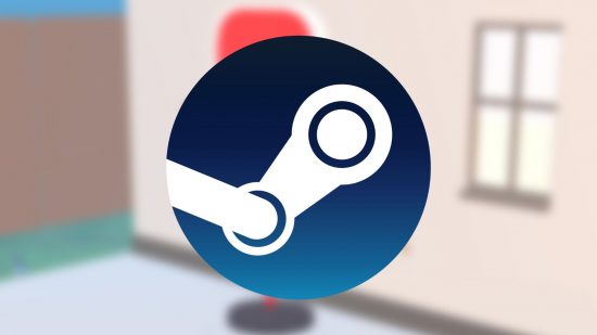 Steam Next Fest October 2023: the steam logo on a blurred background