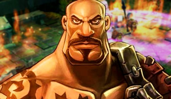 Torchlight Steam sale gives you two 9/10 ARPGs for 75% off - The Destroyer, a bald-headed man with hefty muscles.