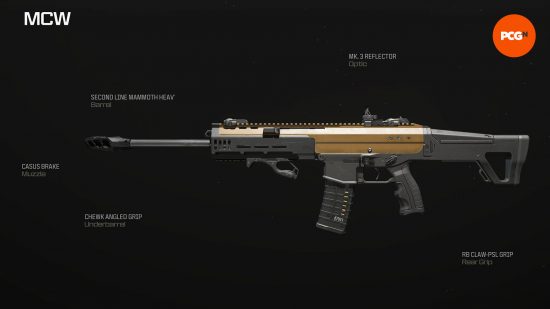 Best Mw3 loadouts: weapon with labelled attachments,