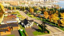 Cities Skylines 2 Steam player count: A small suburb from city building game Cities Skylines 2