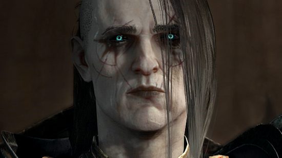 Diablo 4 patch 1.2.2 hotfix fixes blood well glitch - A black-haired Necromancer with glimmering blue eyes.