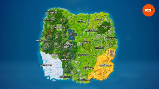 The Fortnite map as of the current time of writing is the same as Fortnite Sesaon 7 was.