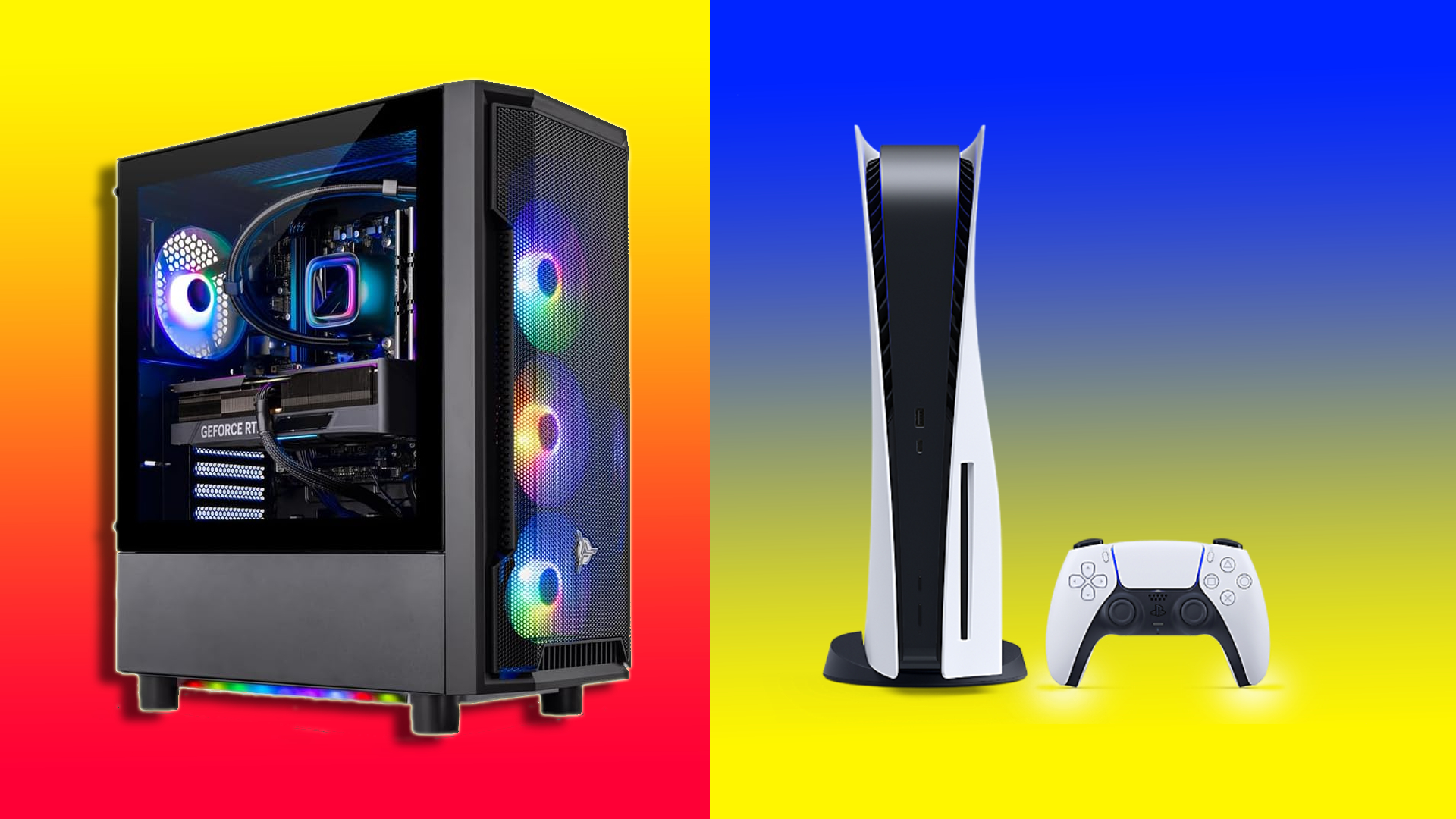 I built a gaming PC for the price of a PS5, and this happened