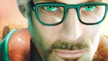 Half-Life 2 CoD MW3: A scientist in glasses, Gordon Freeman from Valve FPS game Half-Life 2
