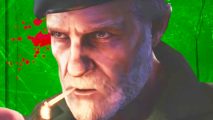 Left 4 Dead broken: A former soldier smoking a cigarette, Bill from Valve FPS game Left 4 Dead
