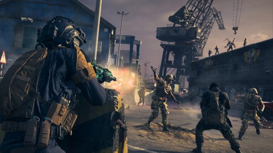 MW3 release time: a group of soldiers fight against an undead army.