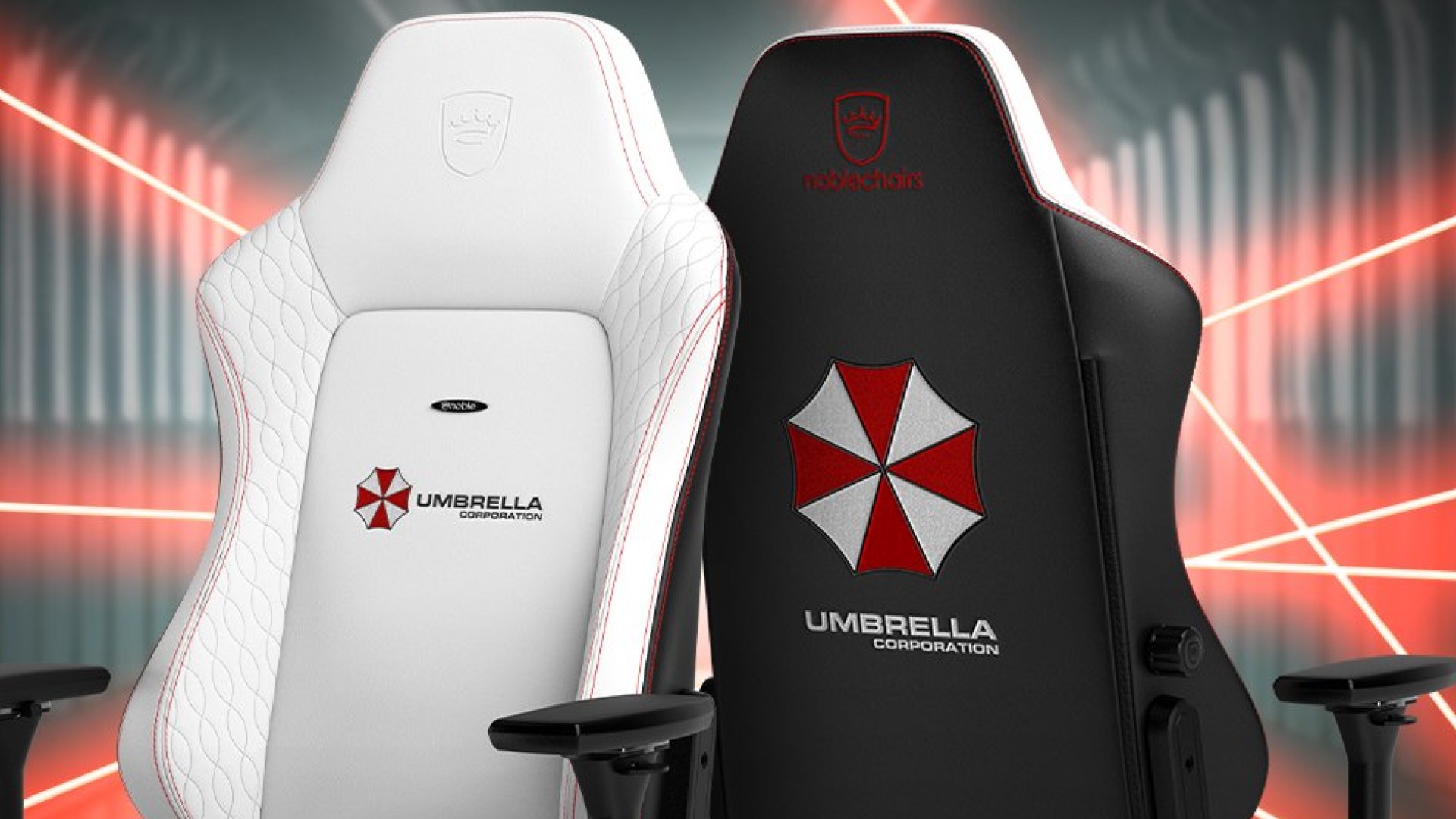 Noblechairs reveal Resident Evil Umbrella edition gaming chair