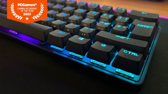 best gaming keyboard 2023 - steelseries apex pro mini
