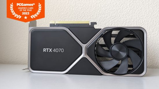 best graphics card 2023 - Nvidia GeForce RTX 4070