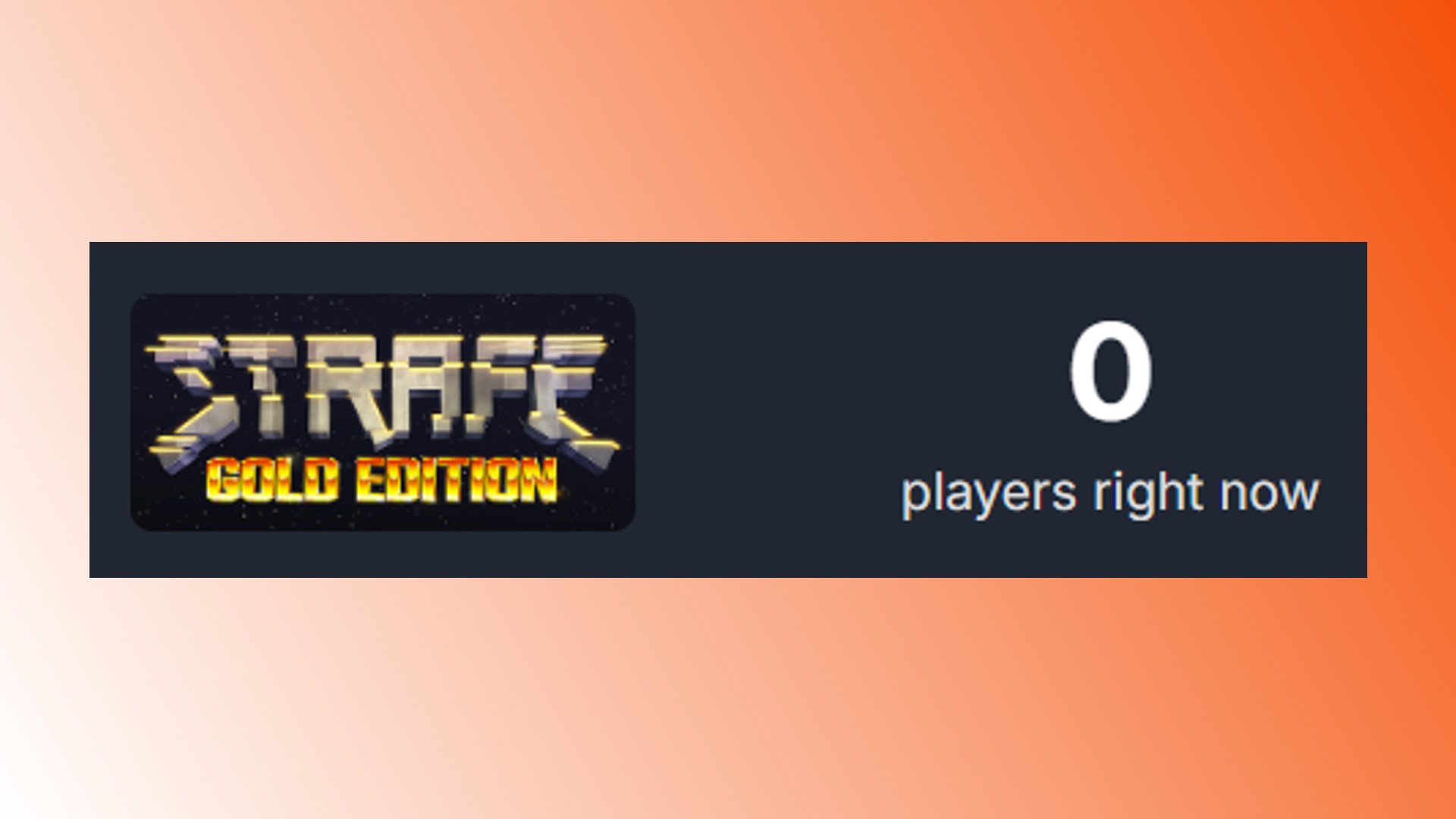 Best Steam games: The Strafe Steam player count, from the FPS game
