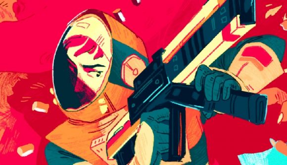 Best Steam games with zero players: An animated hero from FPS game Strafe