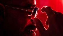 Marvel's Blade game set to be helmed by Deathloop, Dishonored studio: An image of Blade putting on his sunglasses.