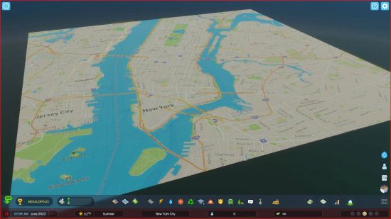 The New York map is one of the best Cities Skylines 2 mods.