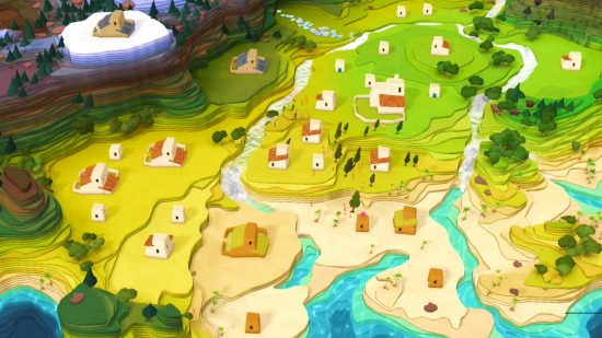 Godus Steam removed: A small village from strategy game Godus