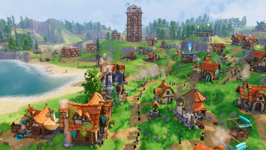 A village in Pioneers of Pagonia