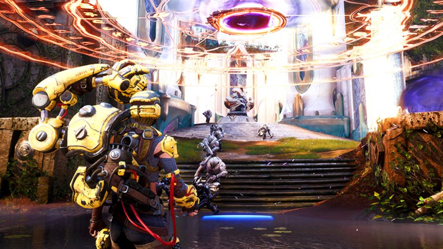 Predecessor - Several heroes fight in the remake of third-person MOBA Paragon.