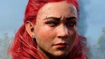 Steam Winter Sale 2023 best games - A red-haired Dwarf Druid in Baldur's Gate 3, the Dungeons and Dragons RPG from Larian Studios.
