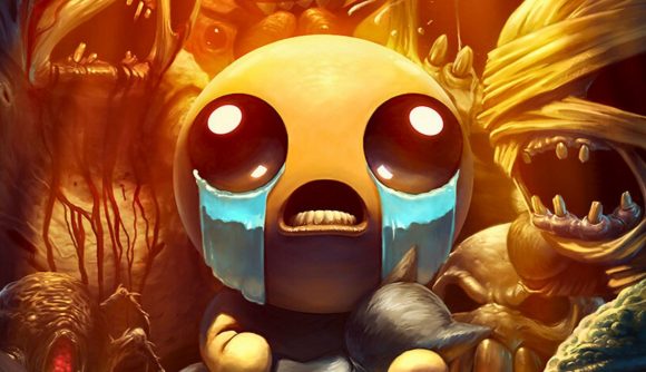 The Binding of Isaac multiplayer: crying isaac