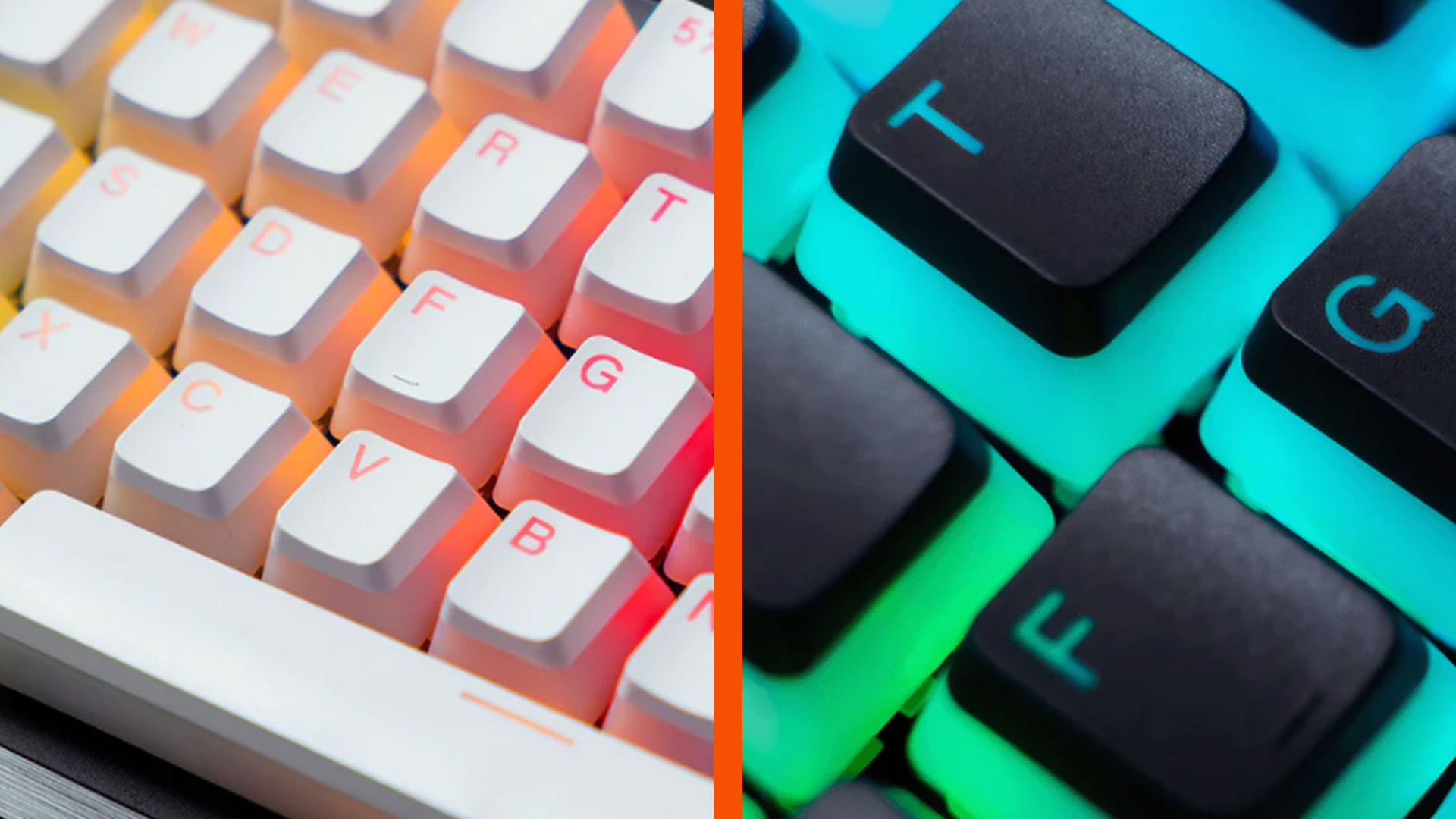Scale new RGB heights with these Mountain Snow keycaps